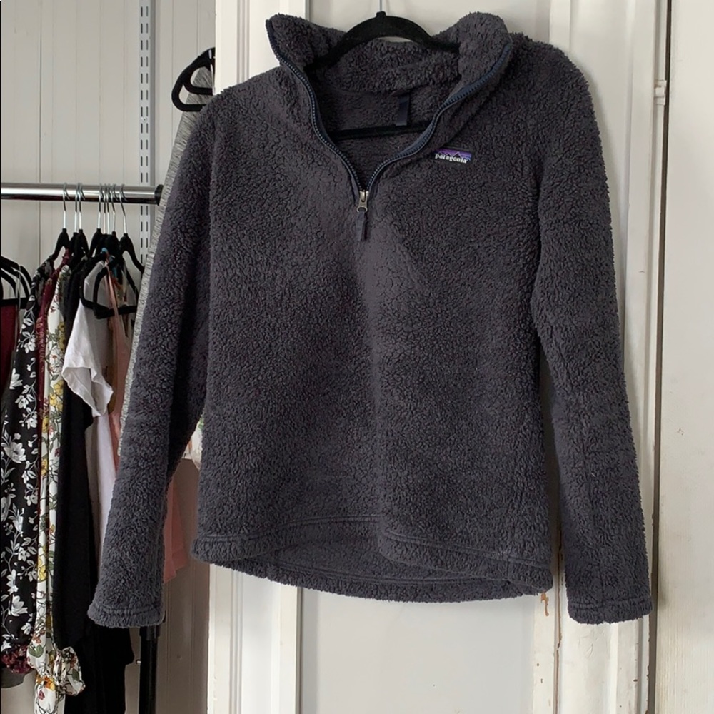 purple fuzzy patagonia
